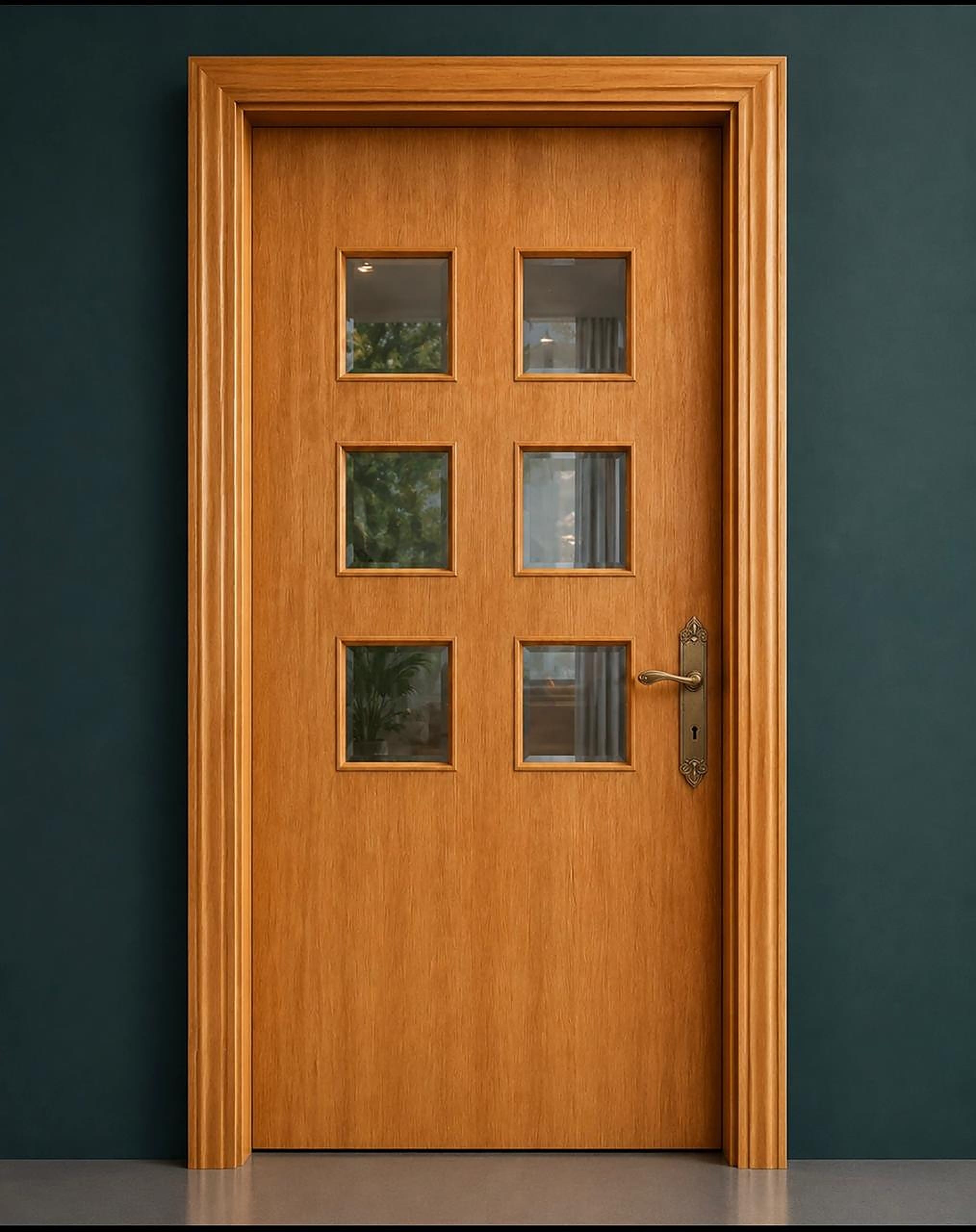 Vista Glazed — Glazed Veneer Flush Door