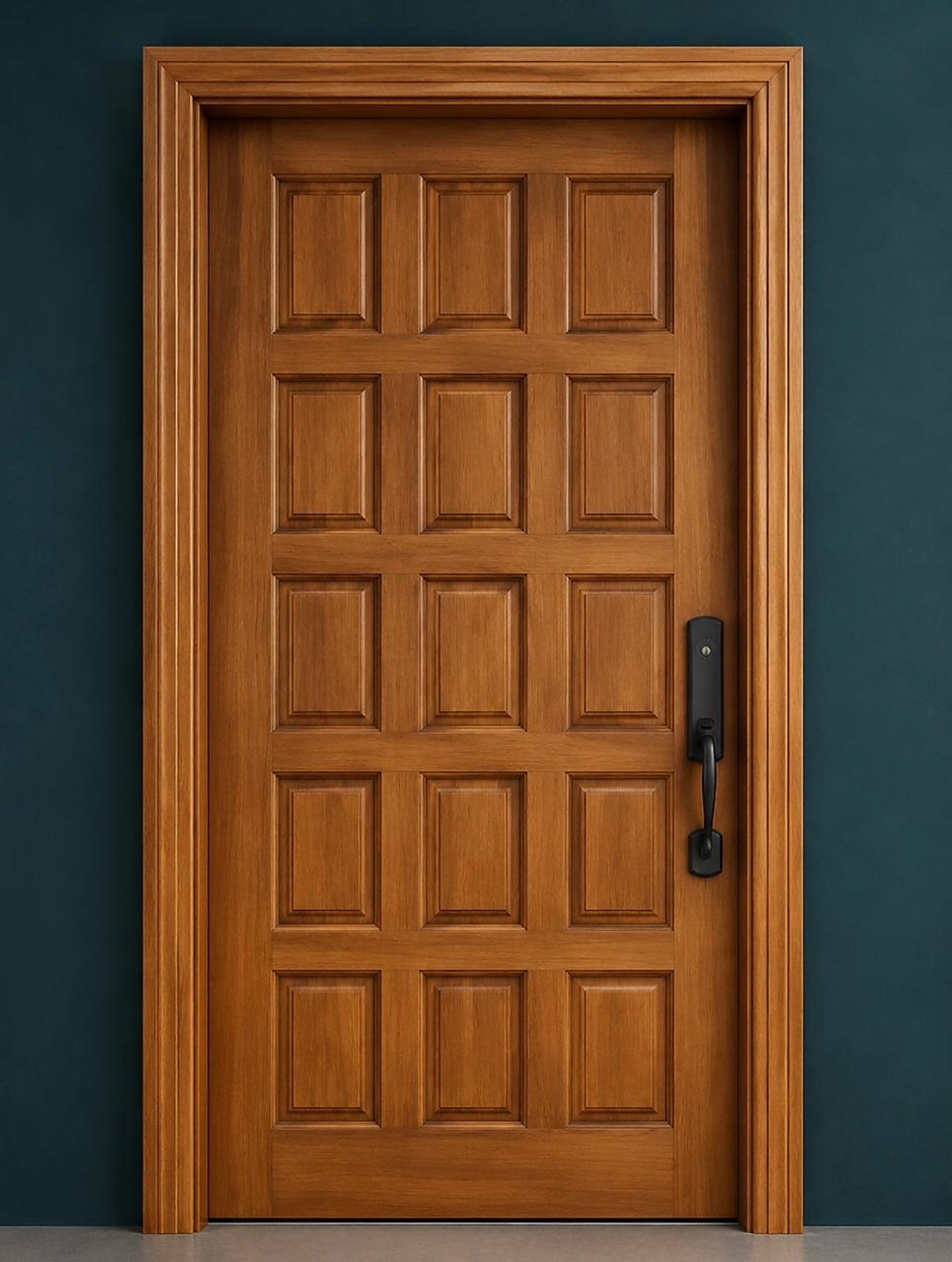 Classic Panel — Solid Wooden Door